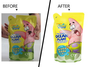 产品修图 儿童洗护用品 教程