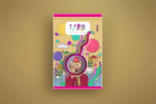 自创品牌爱泡儿童沐浴露包装设计